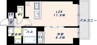 Avenir新深江の物件間取画像